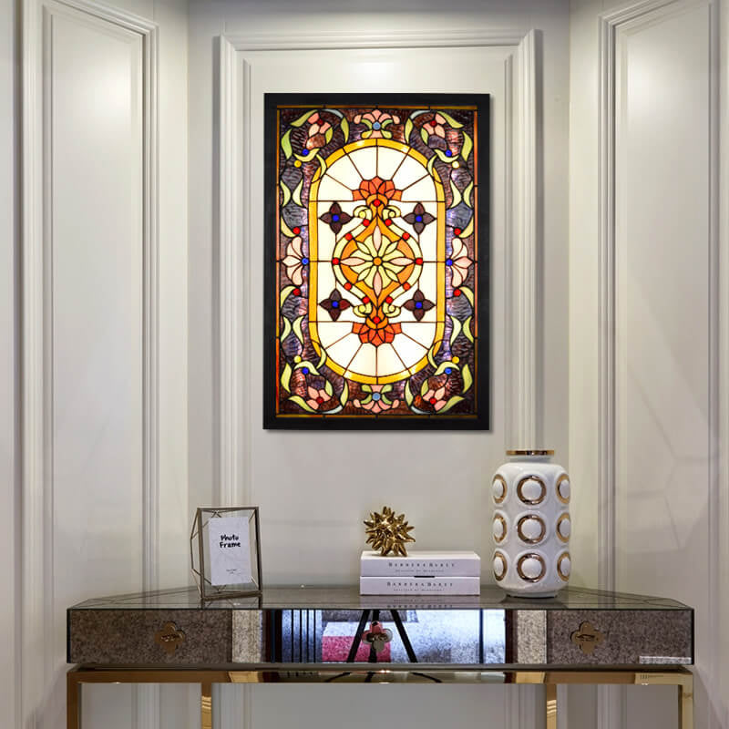 Creative Luxury Stained Glass Tiffany LED Wall Sconce Lamp