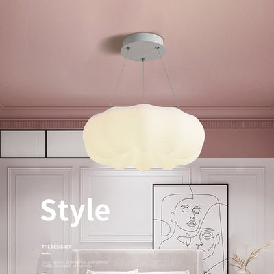 Modern Minimalist Cloud 1-Light LED Pendant Light