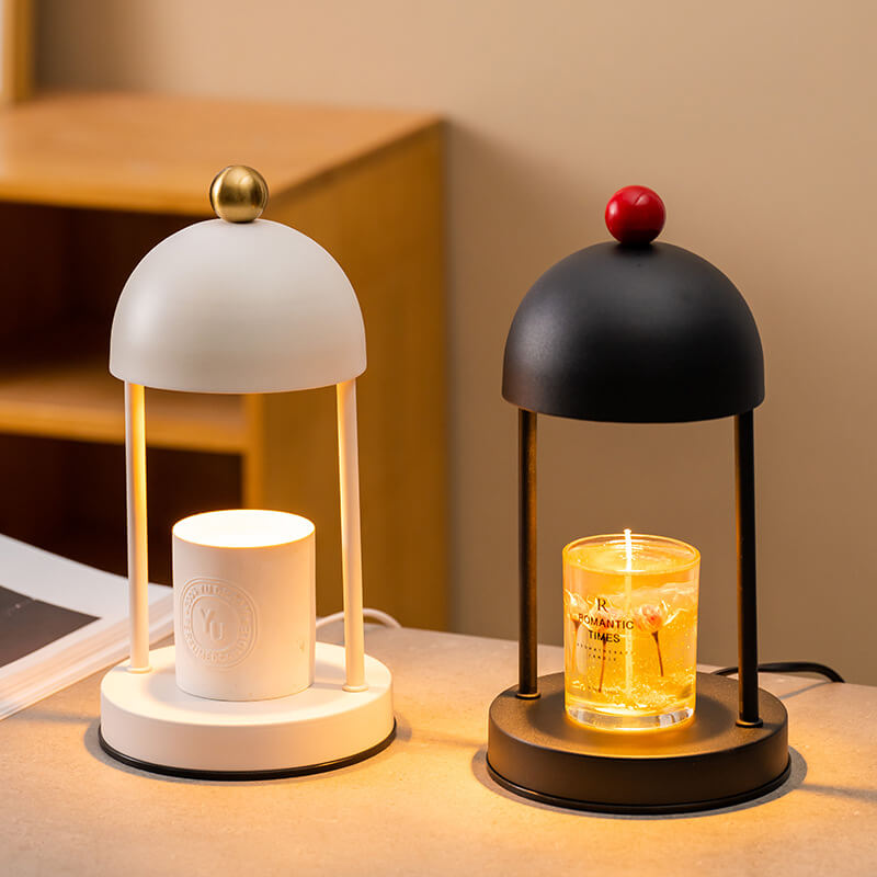 Modern Simple Iron Dome 2-Light Melting Wax Table Lamp