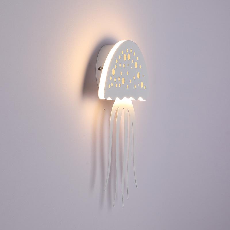 Modern Creative 1-Light LED Jellyfish Wall Lamp