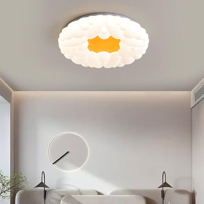 Scandinavian Modern Minimalist Acrylic Children's LED Flush Mount Ceiling Light
