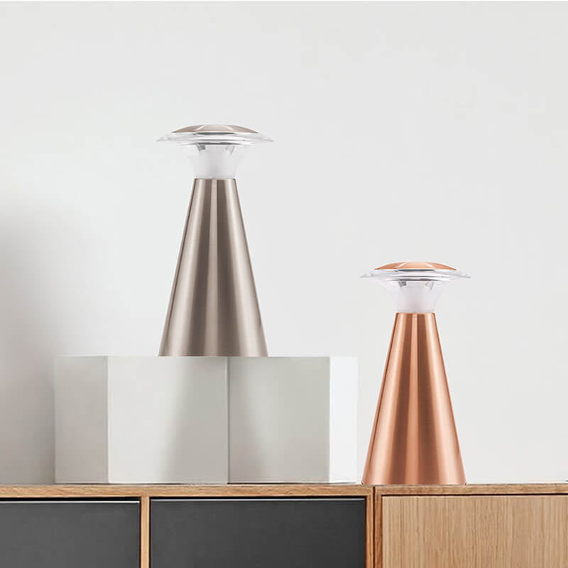 Modern Creative Mushroom USB Rechargeable Dimmable Touch LED Decorative Table Lamp