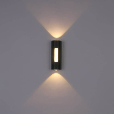 Modernes minimalistisches zylindrisches Design LED dekorative Wandleuchte für den Außenbereich 