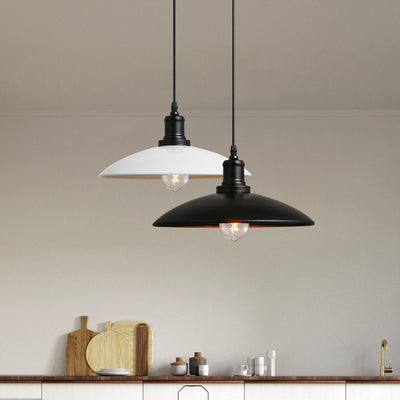 Nordic Vintage Industrial Iron 1-Light Pendant Light