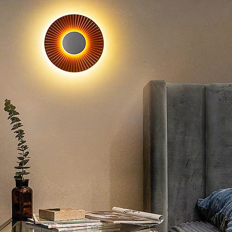 Zeitgenössische kreative Aluminium-Schirm-LED-Wandleuchte für die Küche 
