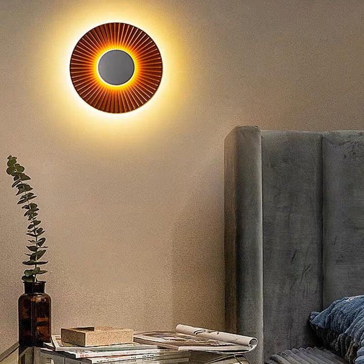 Zeitgenössische kreative Aluminium-Schirm-LED-Wandleuchte für die Küche 