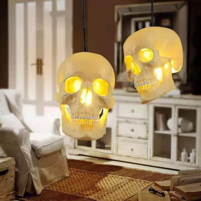 Skull Resin Shade 1-Licht-Pendelleuchte 