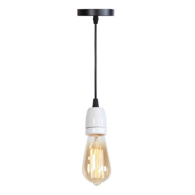 Modern Minimalist Industrial Colorful Solid Color Ceramic 1-Light Pendant Light