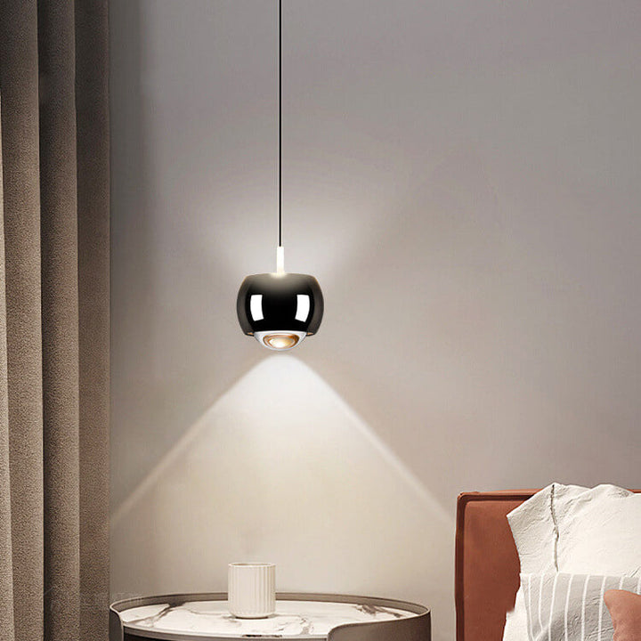 Moderner leichter Luxus-Aluminium-Minisäulenstrahler LED anhebbare verstellbare Pendelleuchte