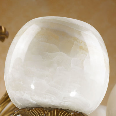 European Decorative Jade 1/2-Light Wall Sconce Lamp