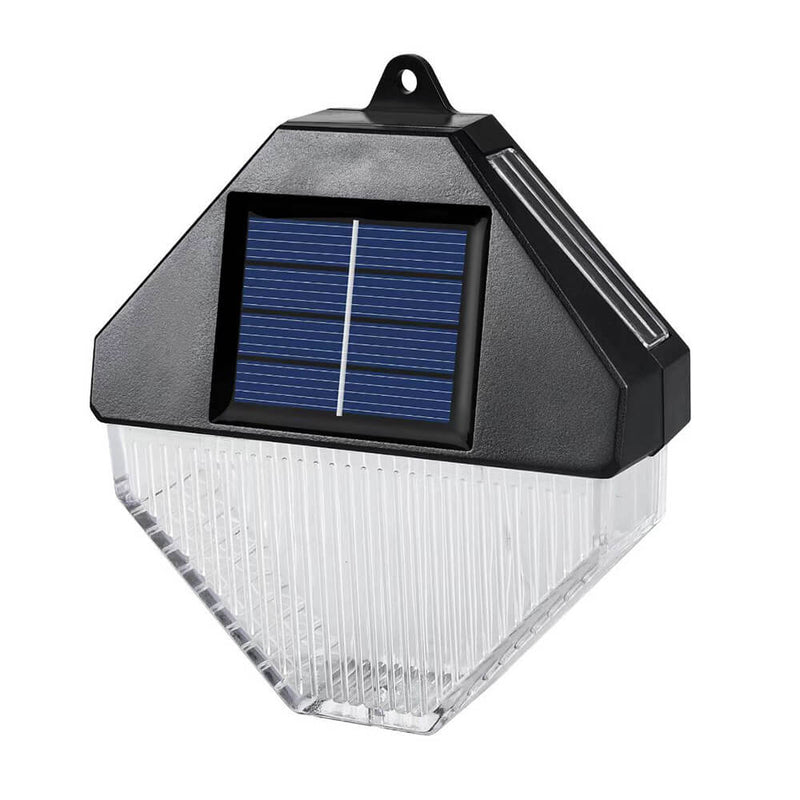 Modernes achteckiges wasserdichtes Solar-LED-Außengarten-Patio-Sensor-Licht aus Kunststoff 