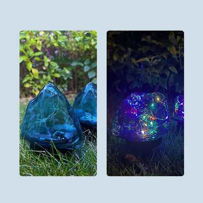 أضواء حديقة LED أرضية بإدخال أرضي تعمل بالطاقة الشمسية من مودرن كرياتيف ستونز 