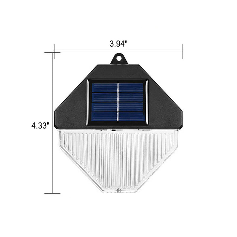 Modern Plastic Octagonal Waterproof Solar LED Outdoor Garden Patio Sensor Light