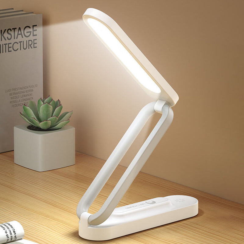 Modern Student USB Rechargeable Foldable LED Table Lamp