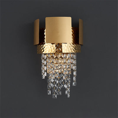 European Light Luxury Crystal 1-Light Wandleuchte 