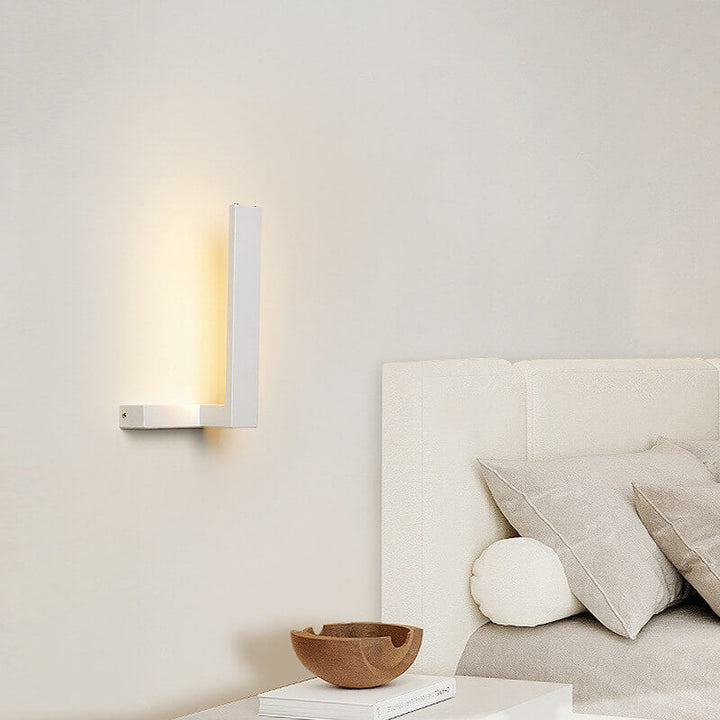Moderne minimalistische dekorative rechteckige Eisen-Acryl-LED-Wandleuchte 