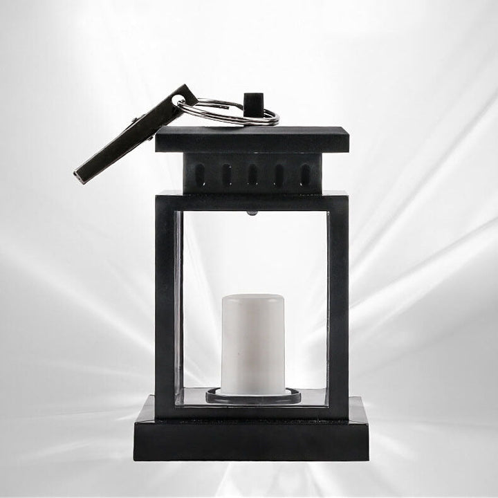 Solar LED Candle Light Square Lantern Outdoor Light
