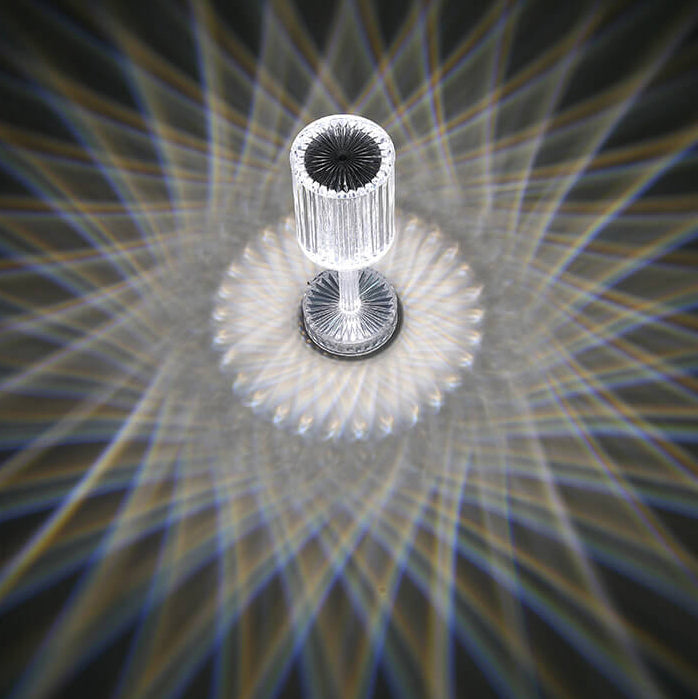 Spanien Acryl Diamant Licht LED Dekorative Tischlampe 