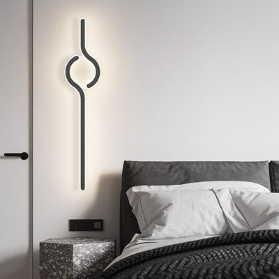 مصباح حائط LED بتصميم تاي تشي إبداعي من الأكريليك الحديث 