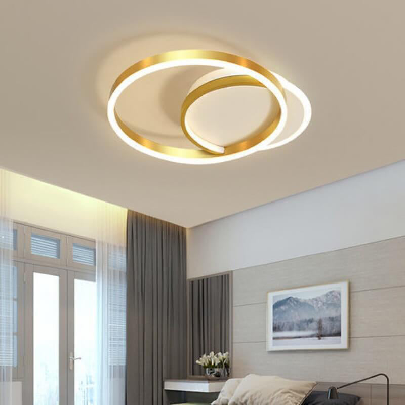 Nordic Creative Circle LED Flush Mount Ceiling Light