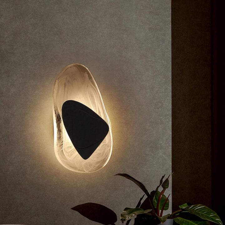 Nordic Modern Creative Crystal Glass Wall Sconce Lamp