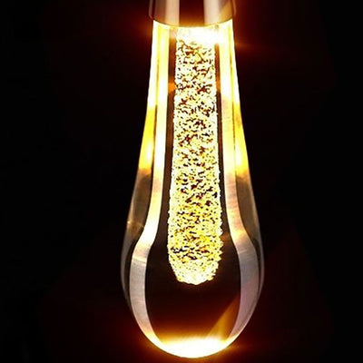 Contemporary Scandinavian Water Drops Iron Aluminum Crystal LED Chandelier For Bedroom