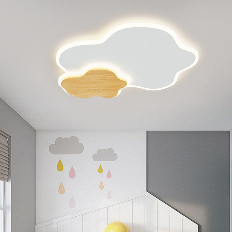 Japanische minimalistische Cloud Log Acryl-LED-Unterputzbeleuchtung