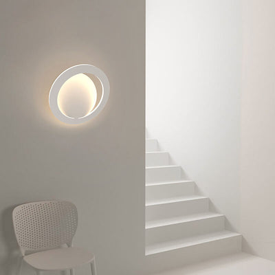Modern Simple Square Round Geometry LED Wall Sconce Lamp