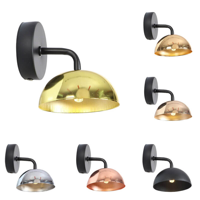 Lámpara Aplique de Pared Moderno Industrial de 1 Luz 