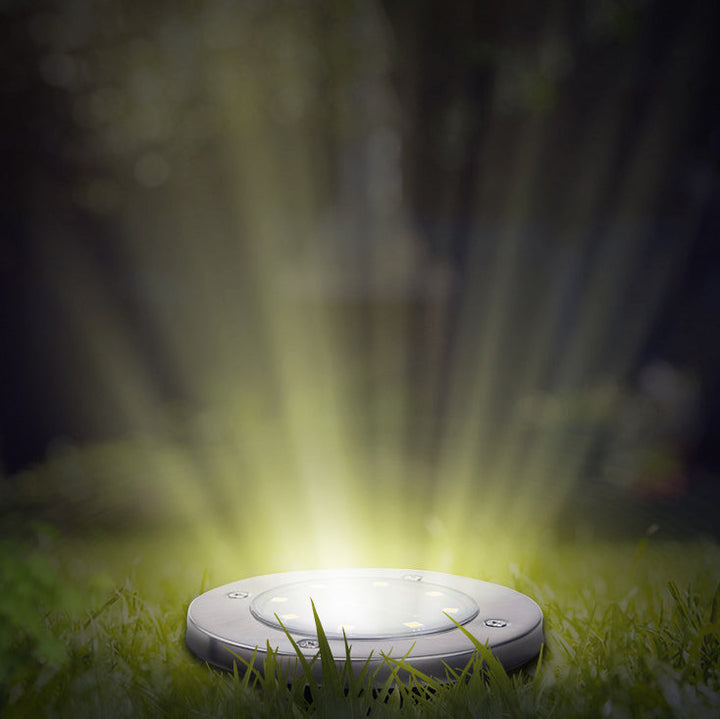 Modern Minimalist Round LED Buried Garden Lawn Landscape Light for Garden