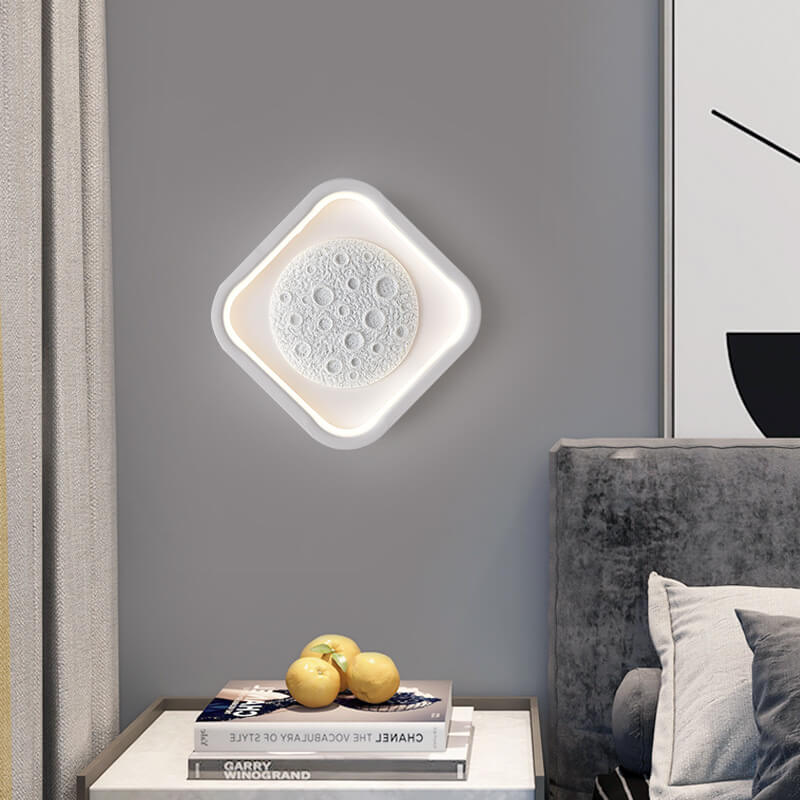 Minimalistische drehbare LED-Lesewandleuchte aus Aluminium 