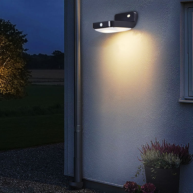 مصباح حائط LED بجهاز استشعار جسم الإنسان الحديث للإضاءة الخارجية 