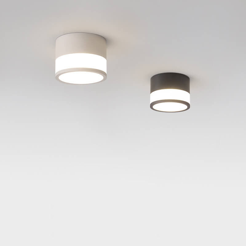 Modern Minimalist 1-Light LED Flush Mount Ceiling Light