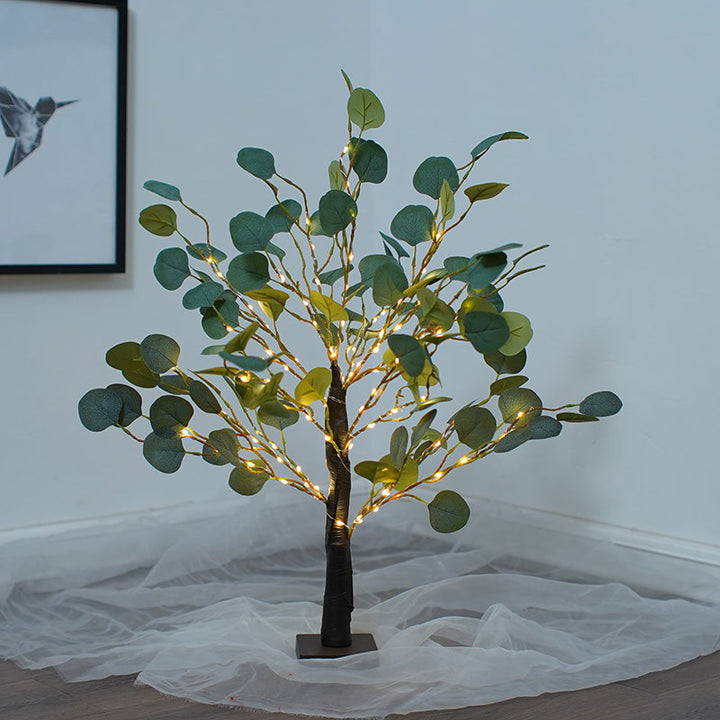 Lampe de table LED de décoration de vacances de branche d'arbre créative moderne 