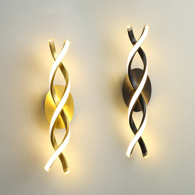 Scandinavian Creative Lines Note LED Wall Sconce Lamp