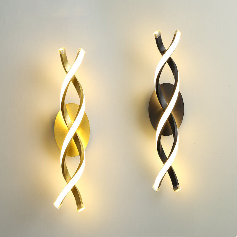 مصباح حائط LED على شكل خطوط إبداعية إسكندنافية 