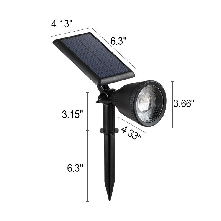 Solar-Sonnenuntergang-Spotlight-Sonnenuntergang-Rasen-Garten-dekoratives Landschafts-Licht 