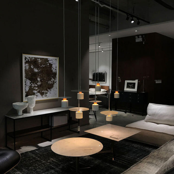 Modern Creative Cylinder Shade Metal 1-Light LED Pendant Light
