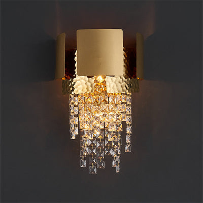 European Light Luxury Crystal 1-Light Wandleuchte 