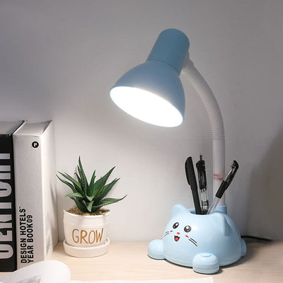 Modern Cartoon Cat Student Eye Care LED Table Lamp