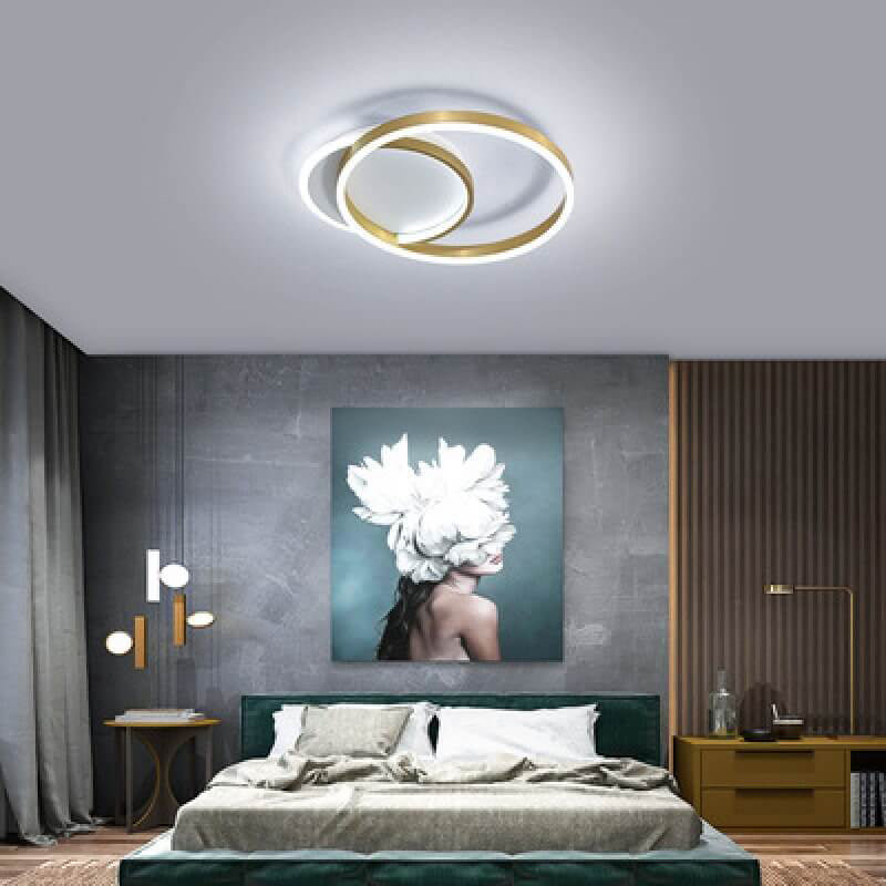 Nordic Creative Circle LED Flush Mount Ceiling Light