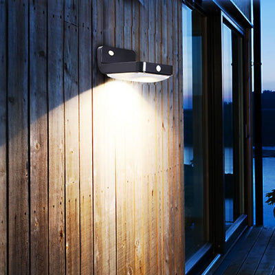 Modern Human Body Sensor LED Wall Sconce Lamp Outdoor Light