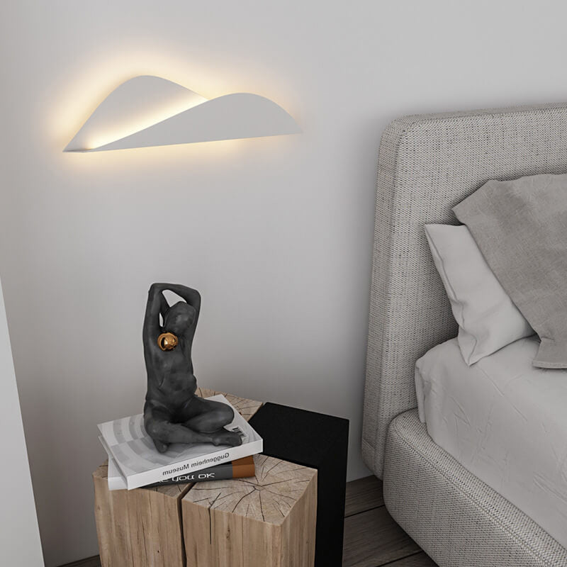 Moderne minimalistische Dimensionen Gipfel Design LED Wandleuchte 