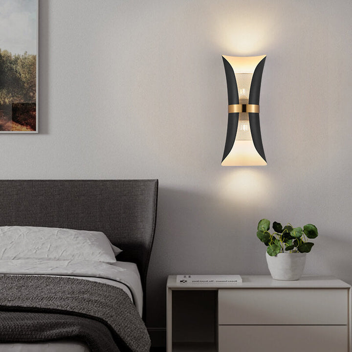 Nordic Luxury Column Hardware 2-Licht-Wandleuchte 