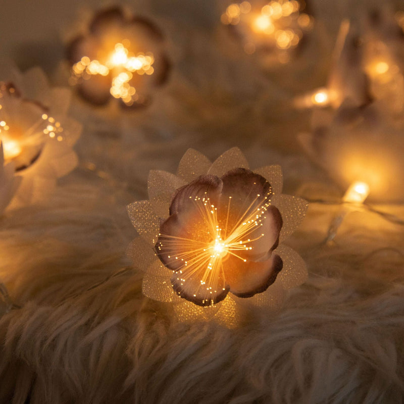 Creative Fiber Optic Flower String Lights LED Decorative String Lights