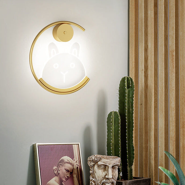Applique murale LED en forme d&