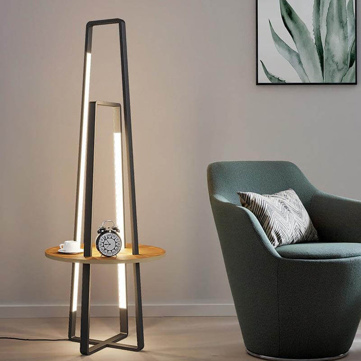 Lampe de sol LED Nordic Creative Geometric Shelf 