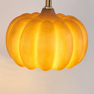 Modern Creative Pumpkin Aluminum 1-Light Wall Sconce Lamp