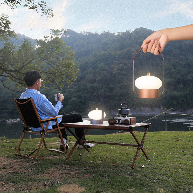 Minimalist Portable Night Light Outdoor Rechargeable LED Table Lamp