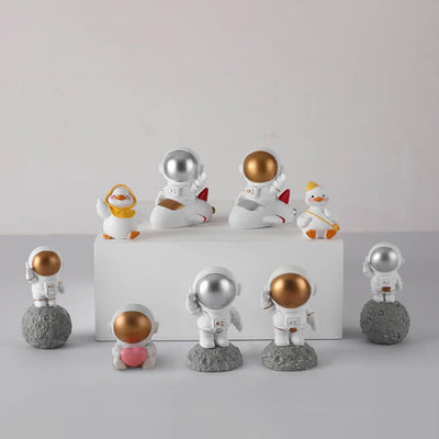 Lampe de table à 2 lumières en cire fondante aromathérapie moderne astronaute 